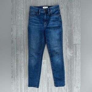 Women’s Madewell Curvy High Rise Skinny Crop Size 27